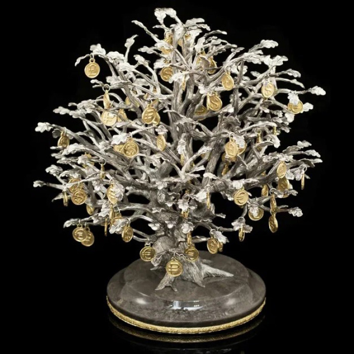 Sculpture "Money Tree"